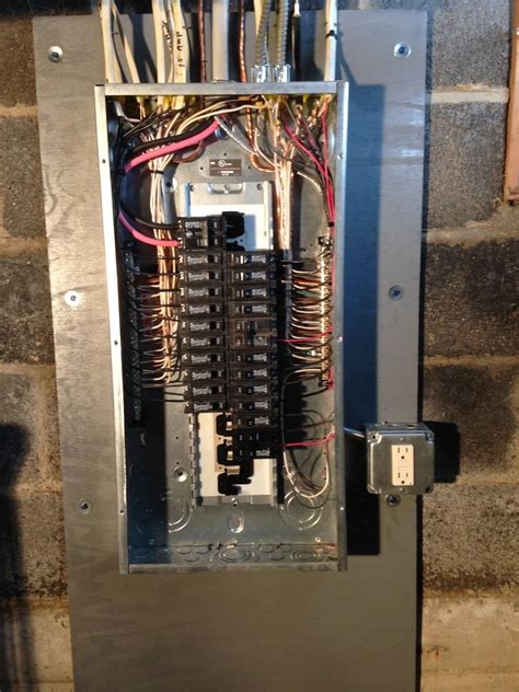 how to increase electric service when box is full|electrical panel box replacement.